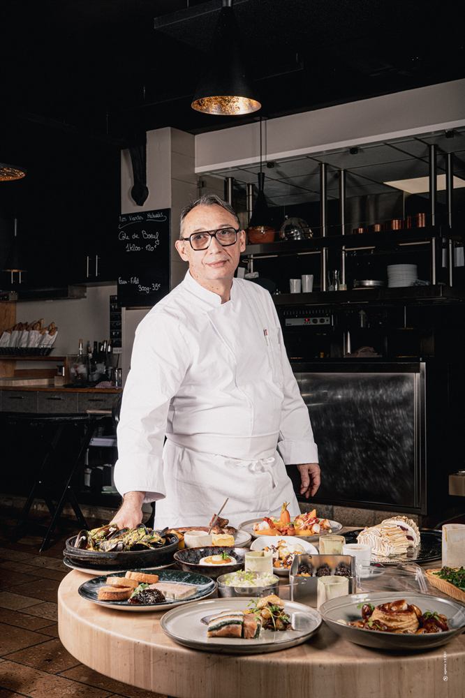 Michel Perron, chef de la brasserie